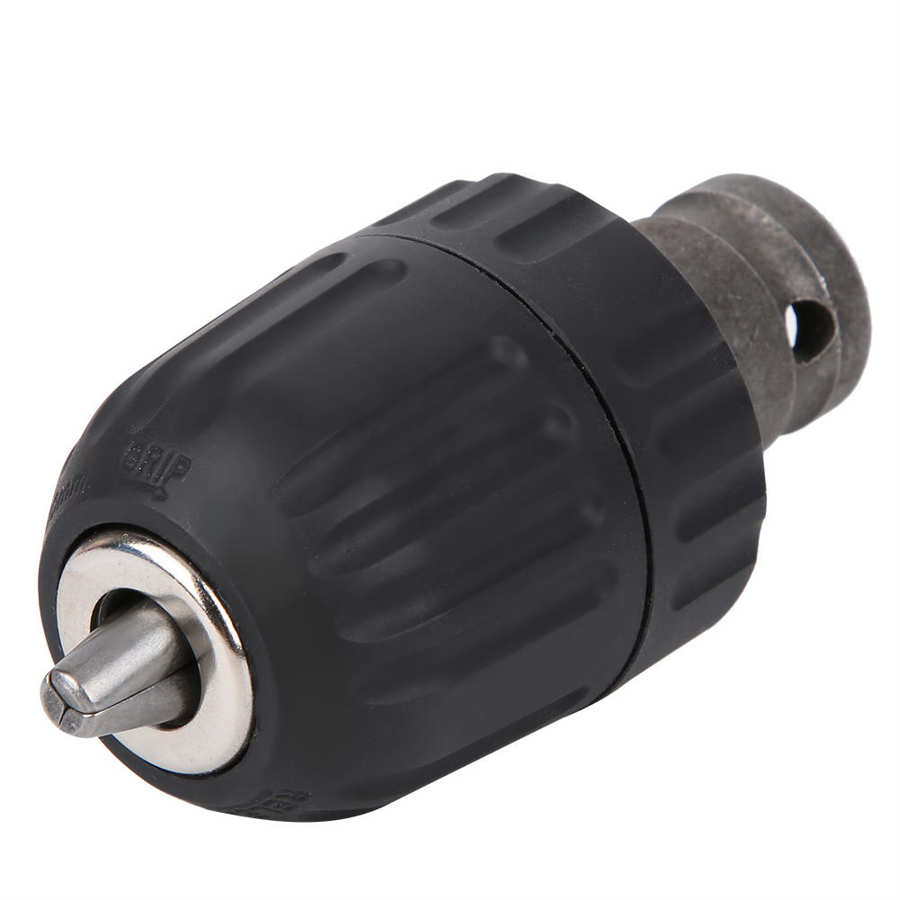 Drill Chuck 0.8mm-10mm 3/8-24UNF Drill Chuck Adaptor Thread Installation For Electric Wrench Conversion