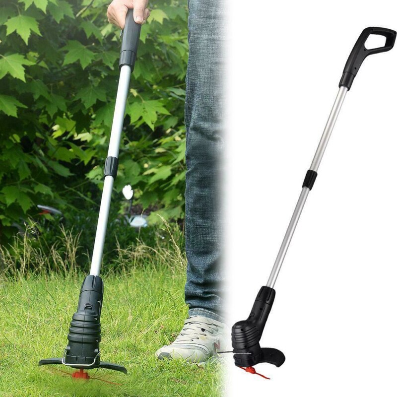 Handheld Cordless Electric Brush Cutter Is Suitable For Pioneer Hemp Trimmer String Cutter Eco-friendly Home Garden Lawn Mower: Default Title