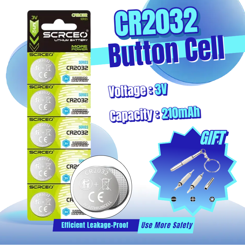 Bateria de lítio cr2032 3v dl2032 ecr2032 cr 2032, célula de botão para relógio, calculadora de brinquedo, carro, chave de controle remoto, eletrônica
