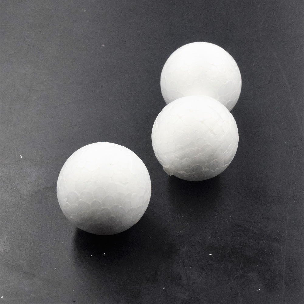 3cm/4cm/5cm/6cm/8cm/9cm/15cm White Modelling Polystyrene Styrofoam Foam Ball Spheres For DIY Crafts Supplies