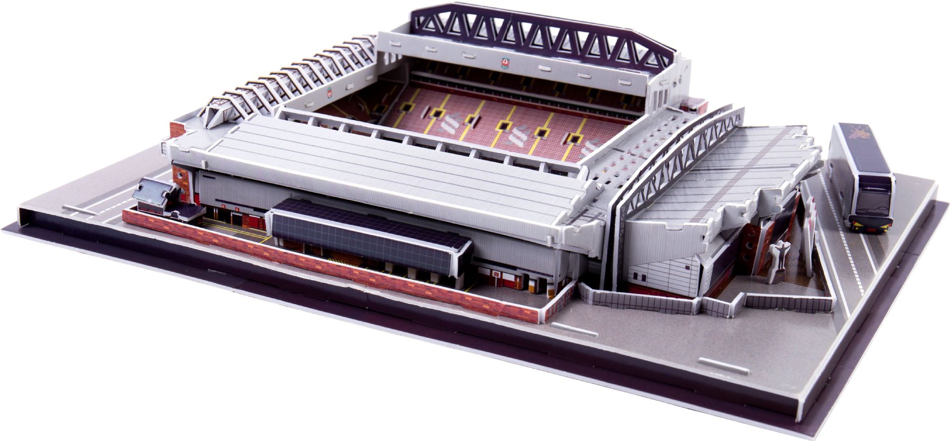 Puzzle classico fai da te Puzzle 3D stadio di calcio mondiale parco giochi di calcio europeo assemblato modello di edificio Puzzle giocattoli per bambini: 108