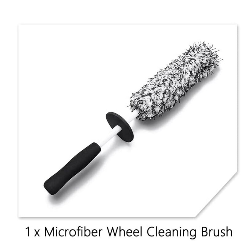Microfiber Premium Wheels Brush Non-Slip Handle Cl... – Grandado