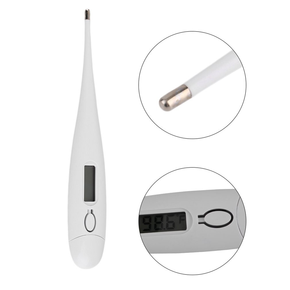 10- stijl contactloze digitale infrarood voorhoofdthermometer elektronische koortstemperatuurmeter ir-thermometer: Mini-type