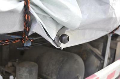 4Pcs 6" Ball Flag Bungee Ties to attach Windsocks &amp; Flags to Poles for Festival