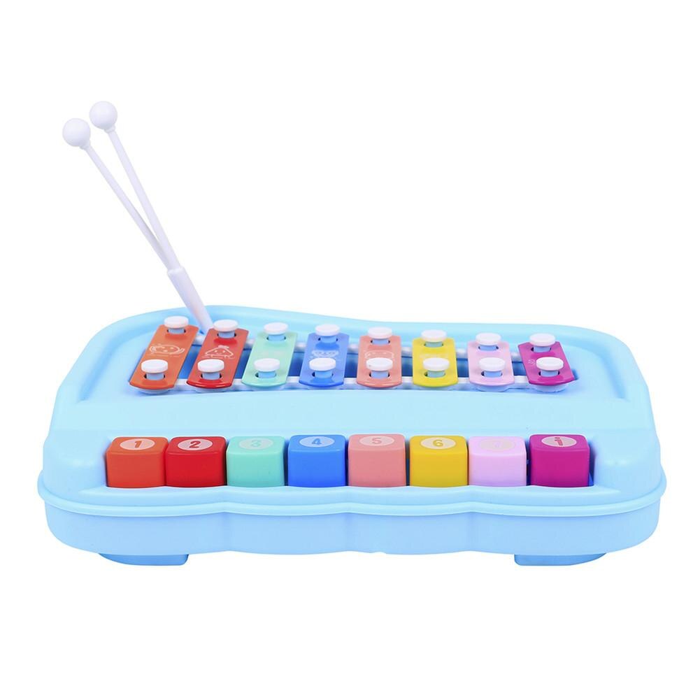 Børns slag på klaver percussion instrument miljømæssige abs farverige barn musik pædagogisk legetøj musikalsk legetøj til børn spil