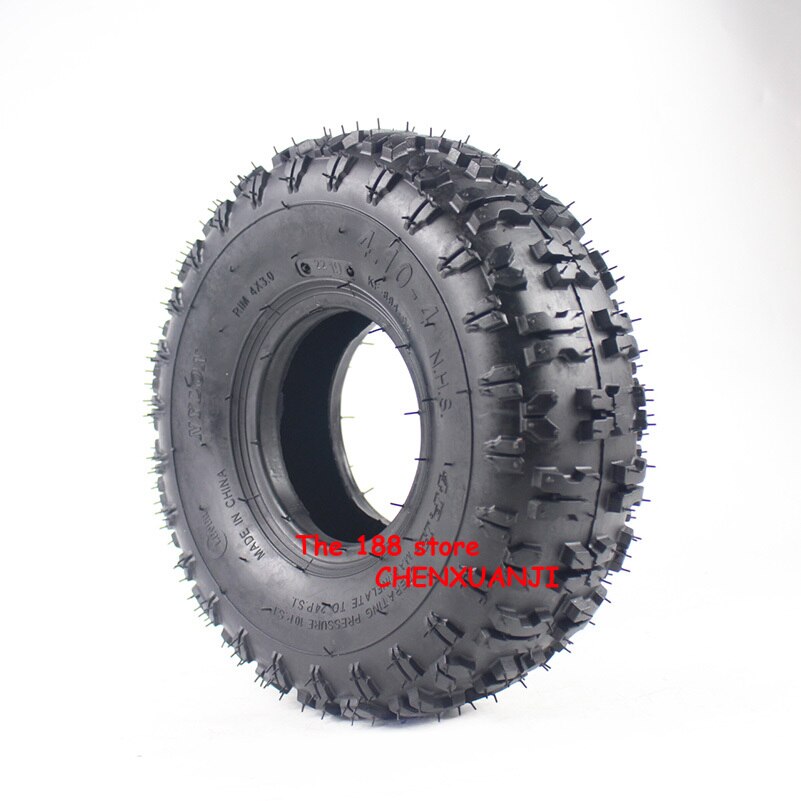 Alto rendimiento 4,10-4 410-4 ATV Quad Go Kart 47cc 49cc Chunky 4,10-4 tubo interno de neumáticos