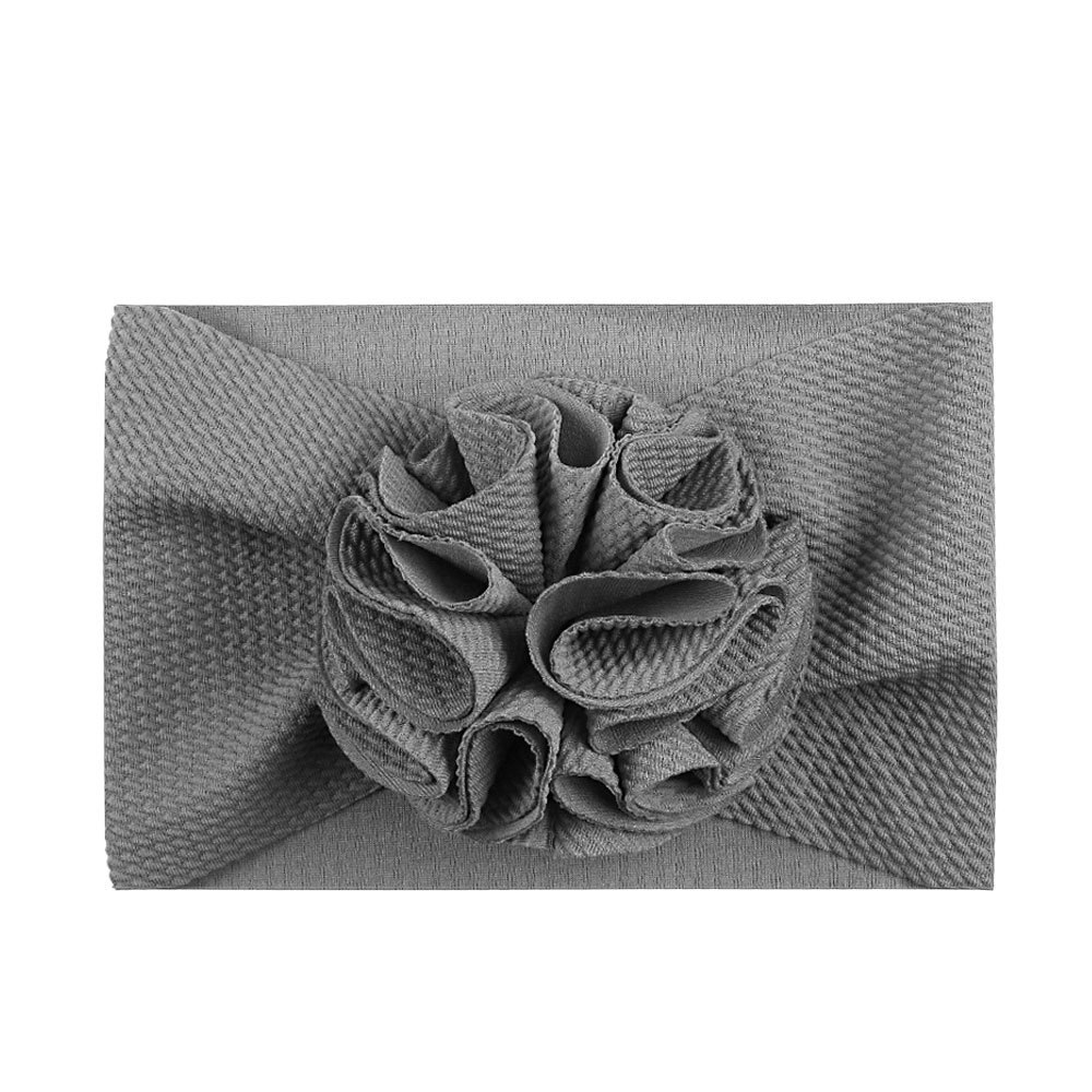 Baby Hoofdband Voor Meisjes Baby Baby Meisje Hoofdband Verjaardagsfeestje Baby Tulband Accessoires Peuter Hoofddeksels 20 Kleuren: Gray A