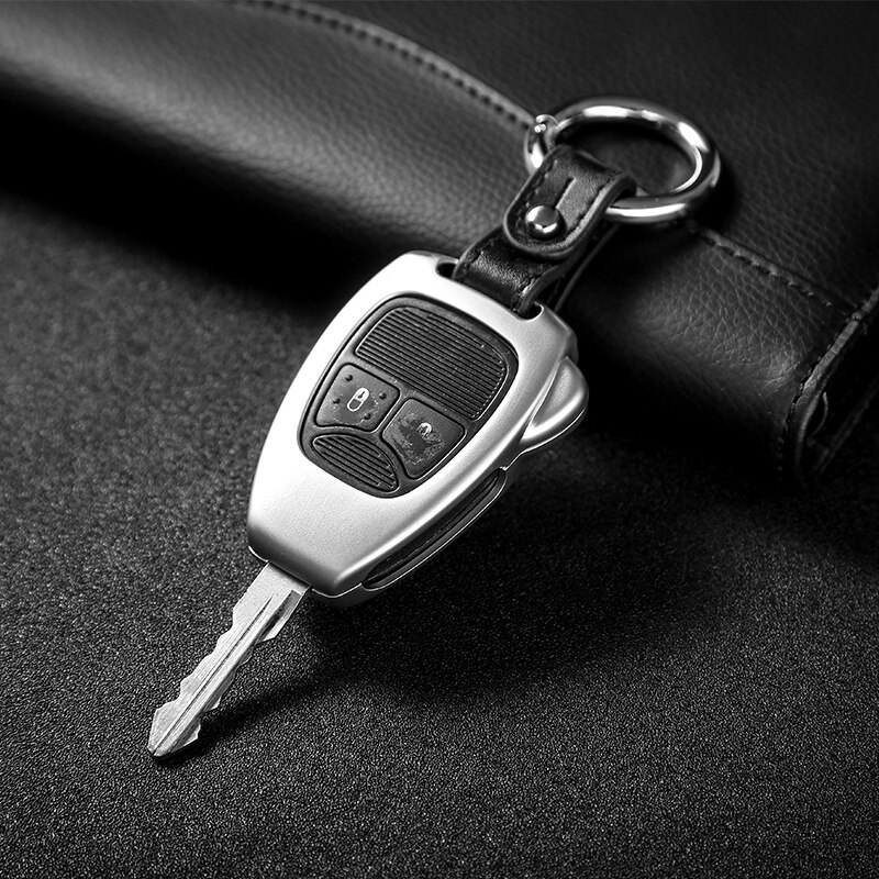 Porte-clés coque pour Jeep Wrangler JK – , étui de protection pour Jeep Compass – Patriot: Silver