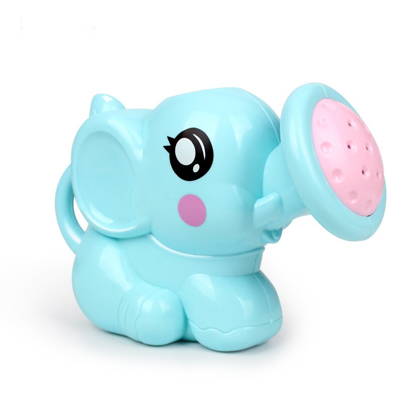 Juguete de baño para niños, regadera de plástico, juego de rociadores de agua para niños: blue