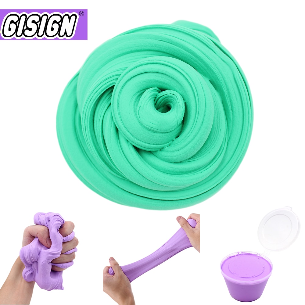 Box Slime Supplies Fluffy Kit DIY Soft Clay Light Charms Floam Slime Glue Putty Antistress Cotton Plasticine Toys for Children