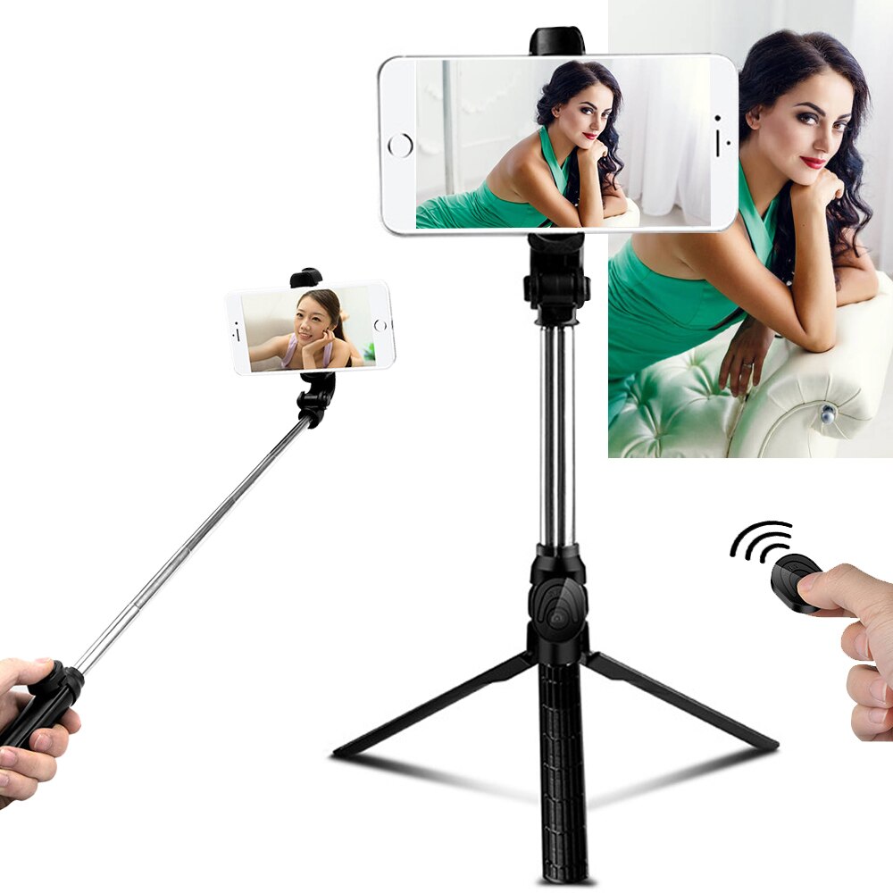 Kijek do Selfie 3 w 1 z Pilotem Bluetooth do Smartfona