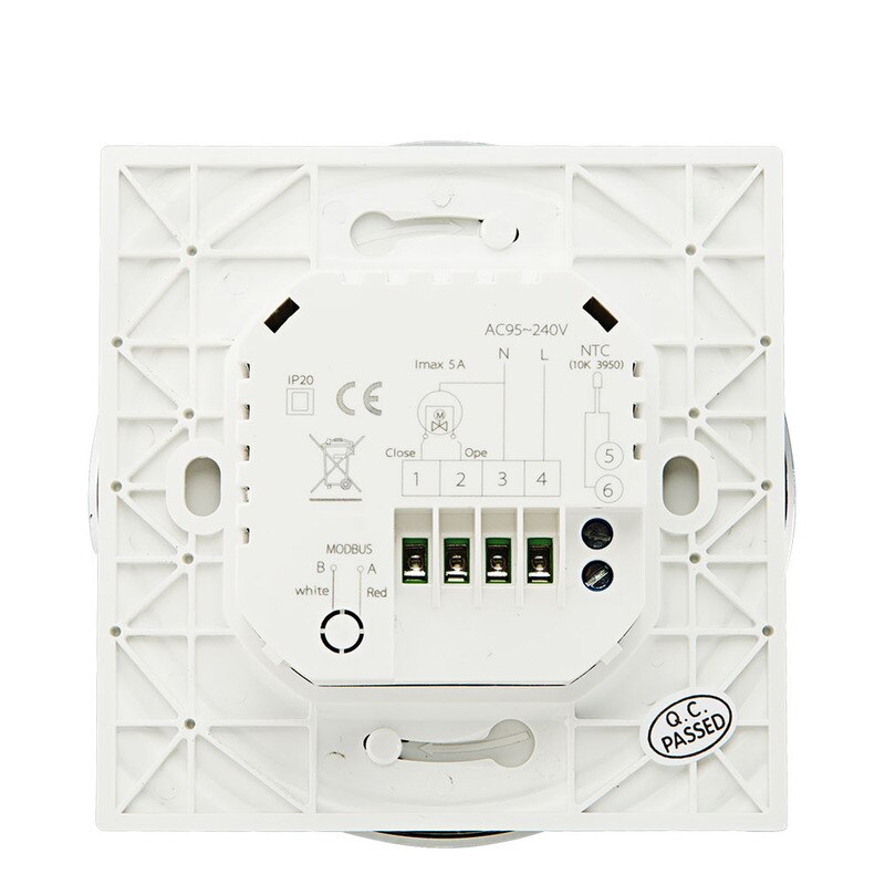 Wifi Smart 3A Water Thermostaat Temperatuur Controller Tuya App Afstandsbediening Voor Water Vloerverwarming Werken Met Google Thuis