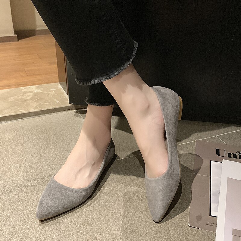 Femmes chaussures plates noir bouche peu profonde Oxfords femmes bout pointu Style britannique appartements décontracté femme baskets mocassins femmes chaussures