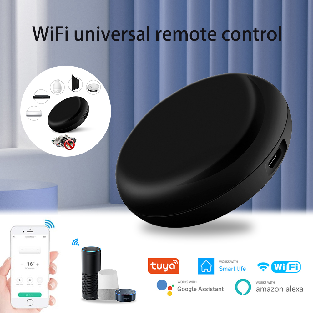 Tuya Smart Life-control remoto inalámbrico Universal, WiFi, infrarrojos, aire acondicionado, TV Smart para Alexa y Google Home