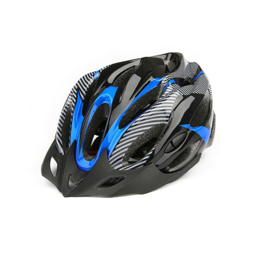 Réglable unisexe ultra-léger vélo casque vtt route cyclisme VTT sport sécurité casque léger vélo casque vélo: Blue 2