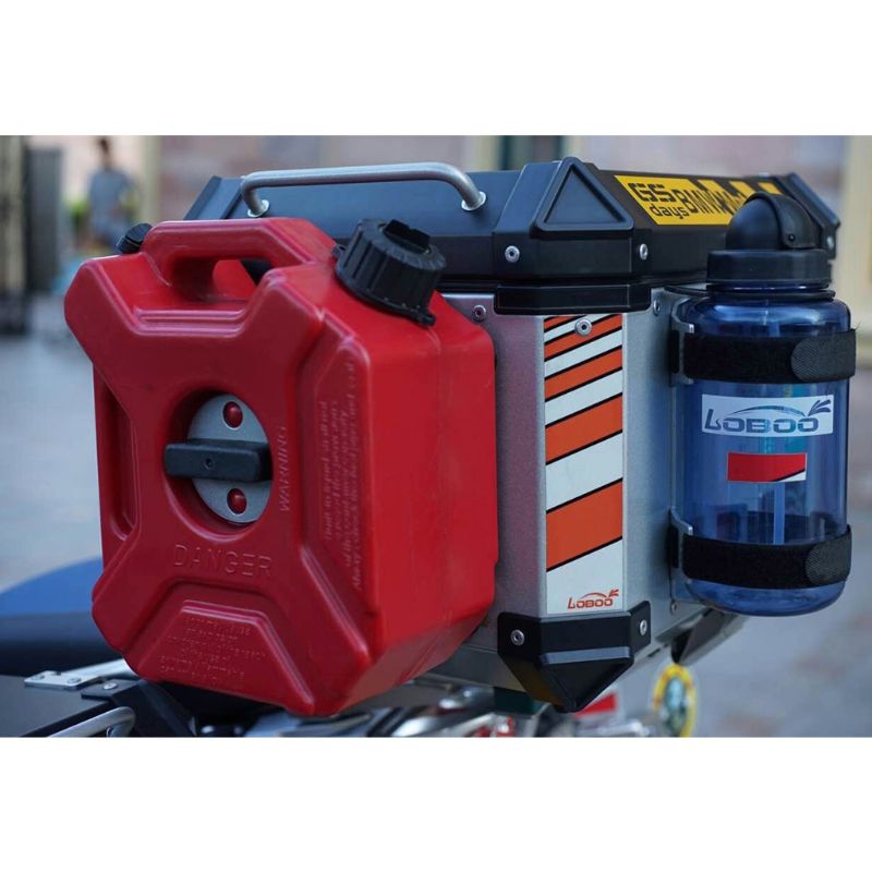 Motorcycle 3L Portable Jerry Can Gas Anti-static Plastic Car Fuel Tank 87HE
