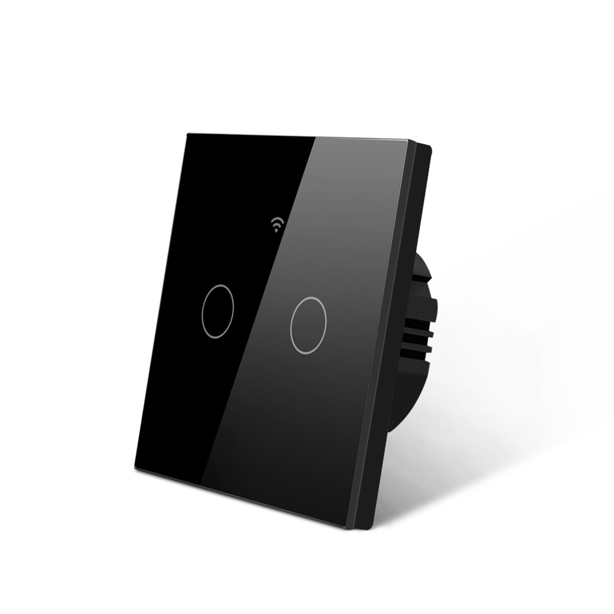 Smart Home Control Touch Switch inteligente Apple Homekit WIFI Switch EU US Standard Home Assistant 220V 110V Need Neutral Wire: 2 Gang Black EU