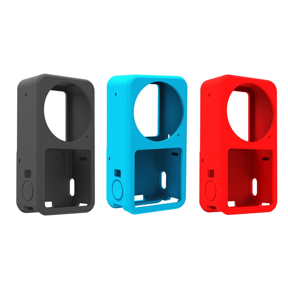 Schutzhülle aus weichem silikon für dji action 2 kamera, staubdichter rahmen, zubehör für die dji action 2