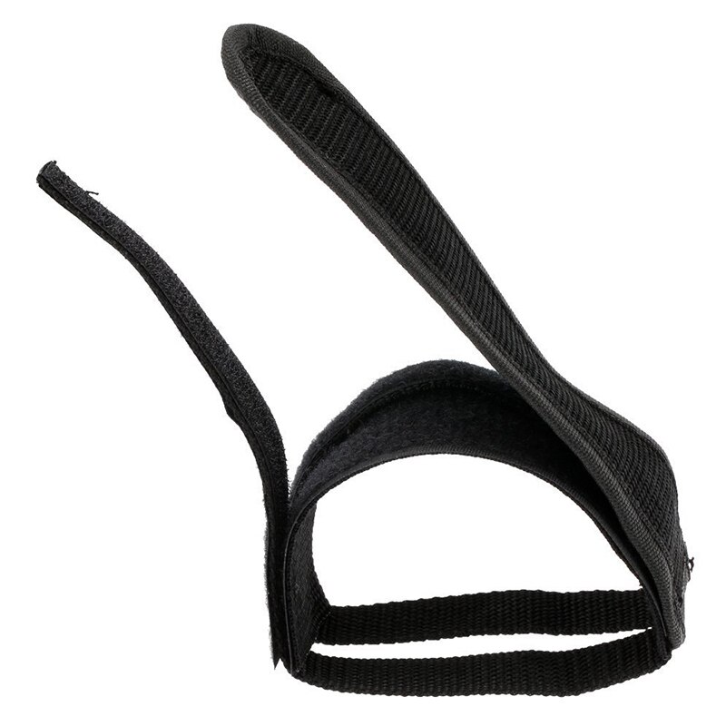 Soldat fast gear fixie bmx cykel cykel anti-slip dobbeltklæbende stropper pedal tå clip strop bælte sort
