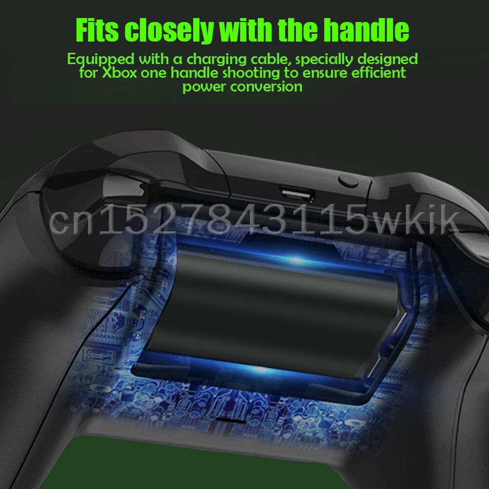 1-10PCS Rechargeable Battery Pack With 2.75m USB Charging Cable For Xbox One ONES/X Wireless Game Controller Replacement Battery