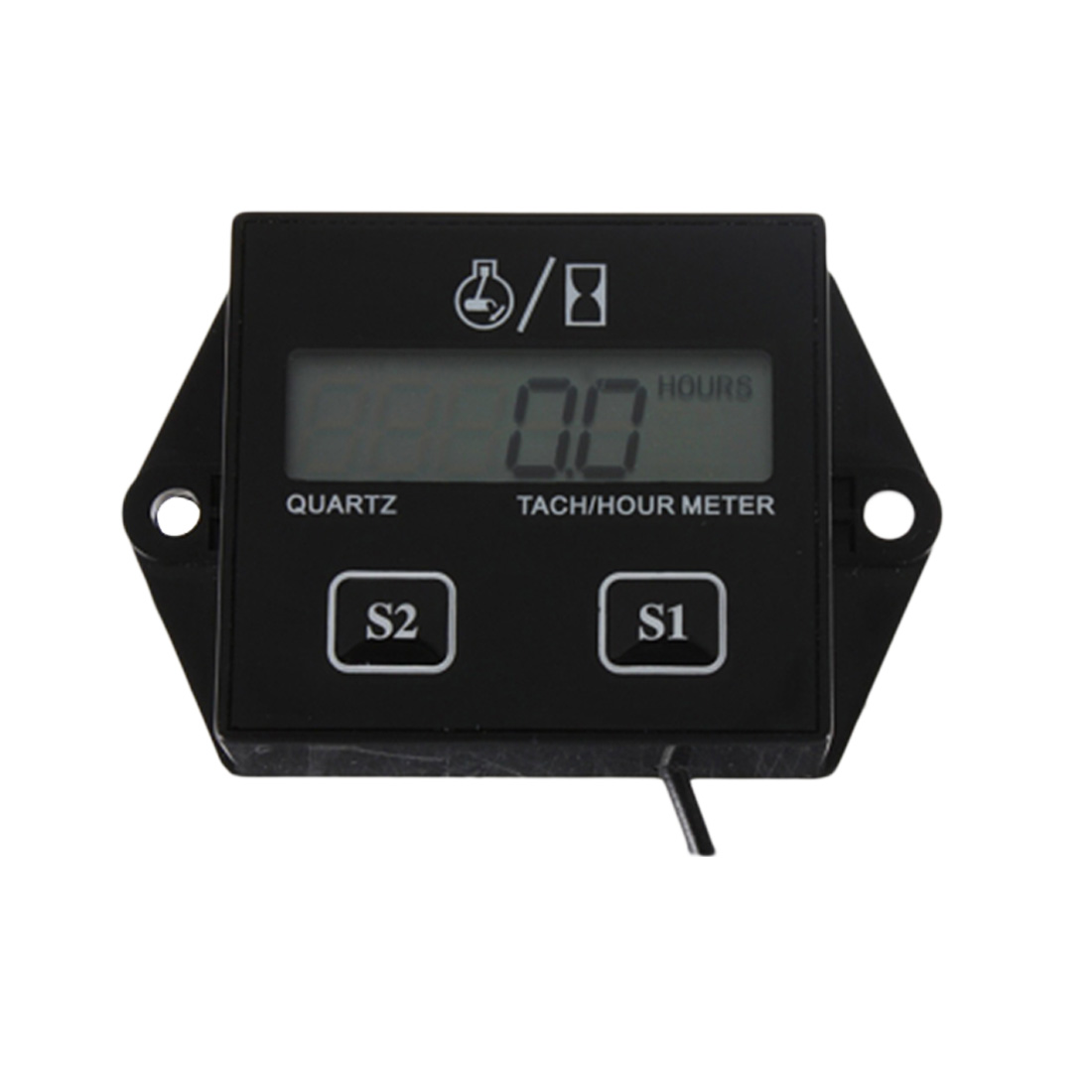 4-digit Counters Engine Tach Hour Meter Tachometer Gauge Inductive Display For Motorcycle Motor Marine chainsaw