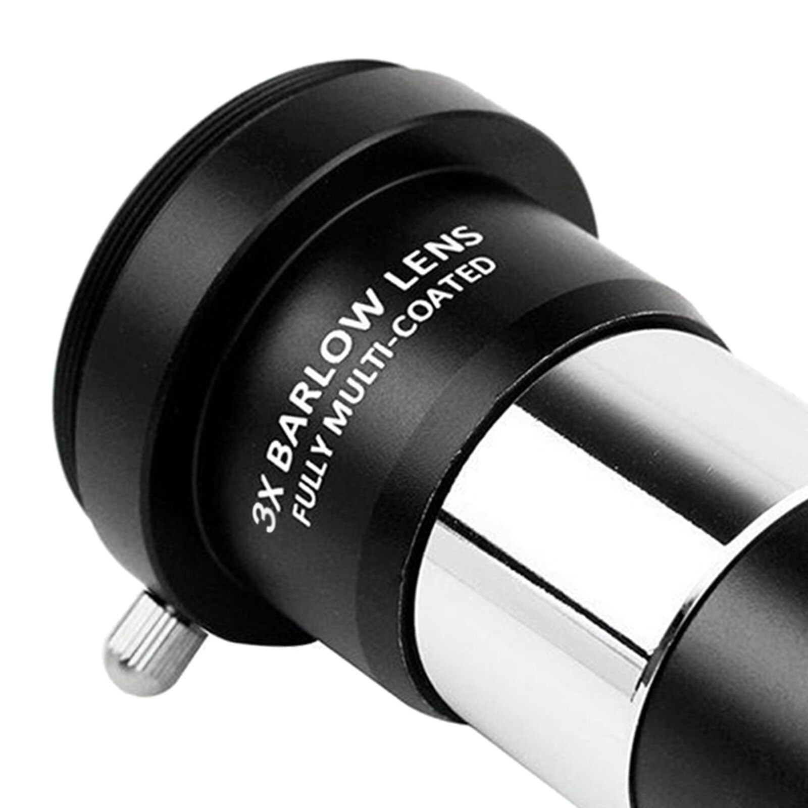 1.25inch Barlow Lens, Full-Coated Eyepiece Lens of 3X High Power Magnification