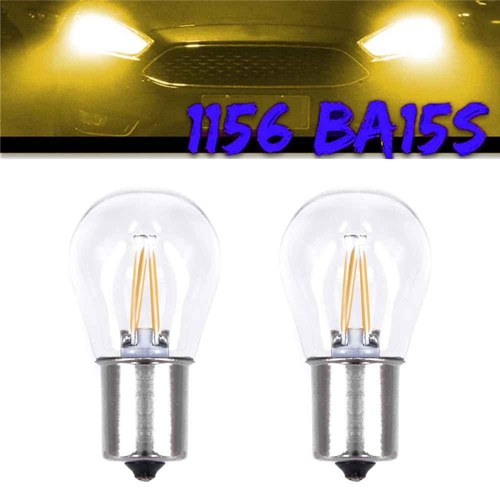 Turn Led-lampen Licht Lamp Lamp Geel 1156 BA15S Signaal Led Reverse Richtingaanwijzer Parking
