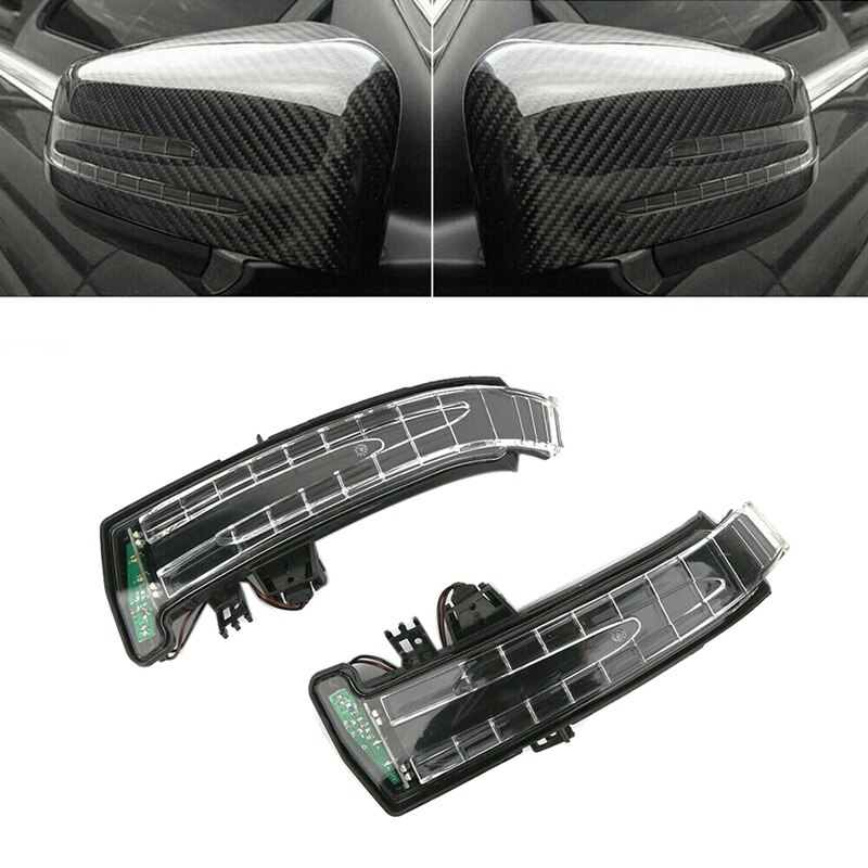 Left Right Side Mirror Indicator Turn Signal Light for Mercedes Benz C E S-Class W204 W212 W221 2007