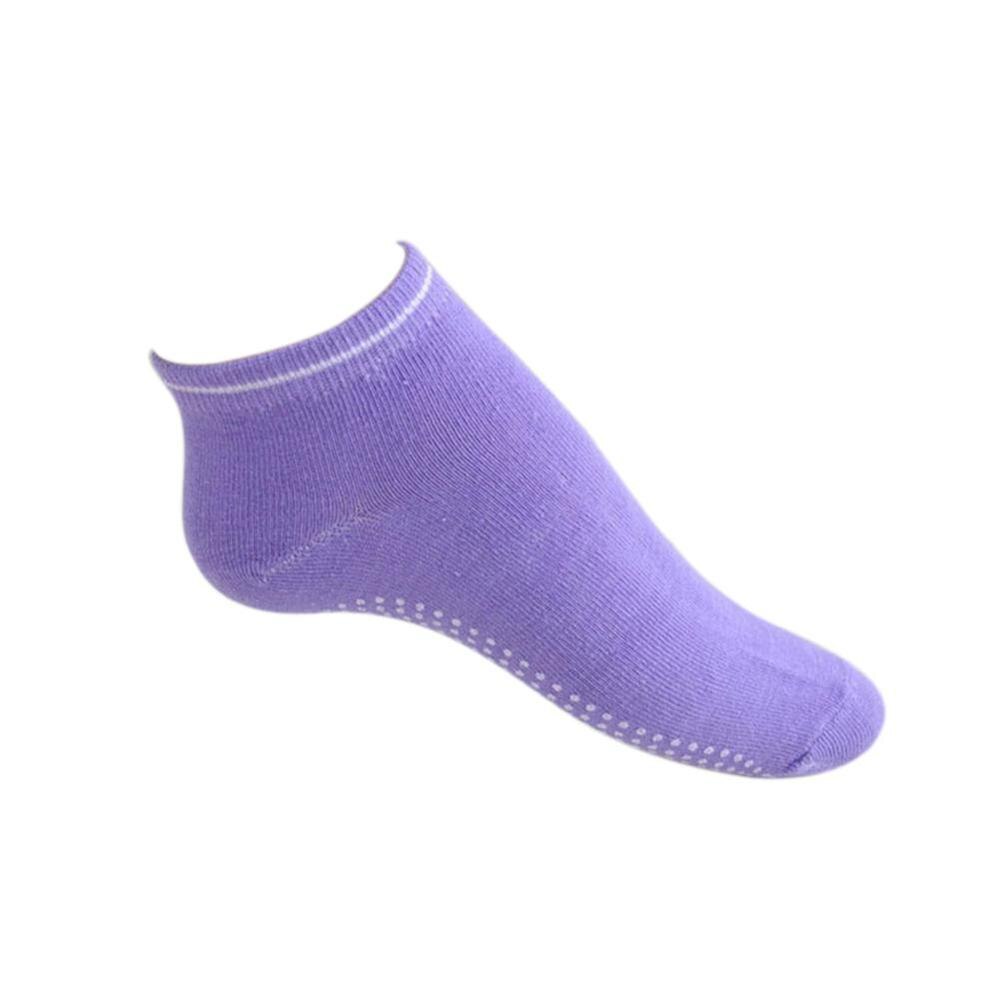 Isshine Yoga deportes antideslizante Calcetines Unisex caramelo calcetines Yoga calcetines señoras ventilación calcetines de Ballet de pilates: Purple