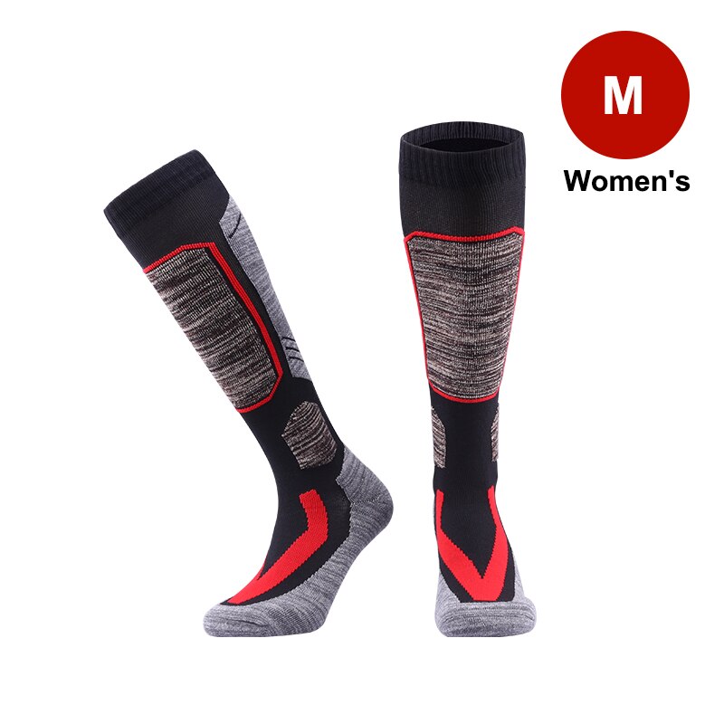 X-Tiger Frauen Winter Ski Socken Warme Thermische Verdicken Baumwolle Sport Snowboard Radfahren Laufen Skifahren Socken Thermosocks Bein Socken: N-HXW-0101