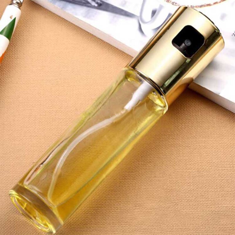 Stainless Steel Olive Oil Spray Bottle Kitchen Gadgets Portable Oil Pot Sprayer BBQ Cookware Tools Household Accessories Sets