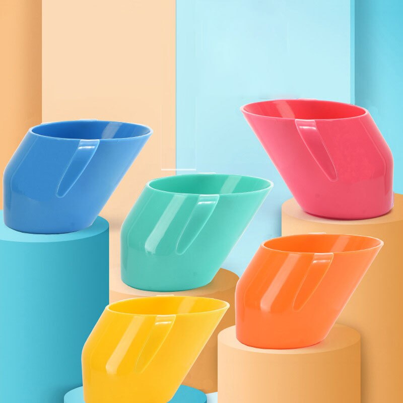 1Stck Neue freundlicher Baby Doidy Tasse Baby Ausbildung Trinkbecher geneigt Tasse Für freundlicher Baby Waschen Tasse Wasser Tassen