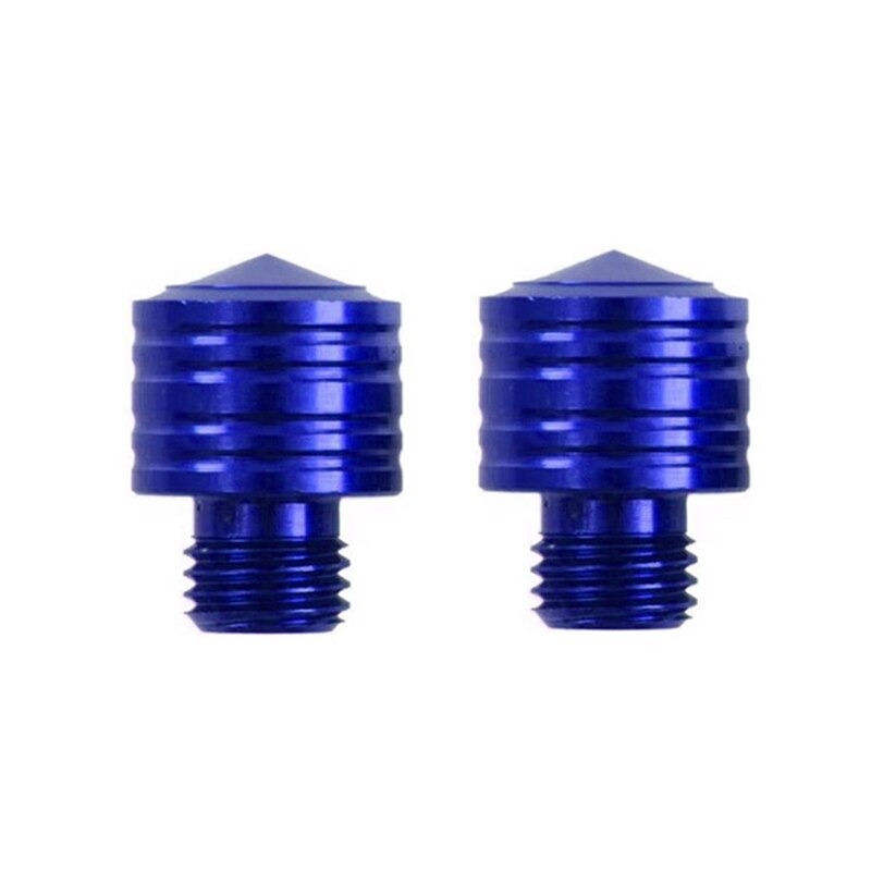 Tornillos para espejos retrovisores de motocicleta, adaptador de montaje para espejo Retrovisor lateral, tornillo para Kawasaki Z400 Z800 Z900 Z1000SX Z650, 2 uds.