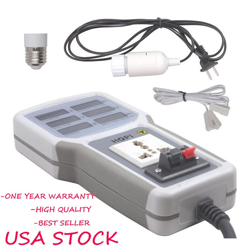 HP-9800 Handheld Power Meter Power Analyzer LED Metering Sockel Messbare Strom-spannung Power Factor Eu-stecker