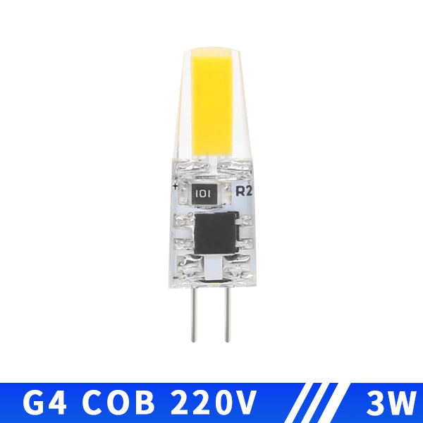Mini bombilla LED de 12V, CA/CC, 220V, E14, 3W, 6W, 9W, ángulo de haz Dimable, reemplazo de halógeno para luces de araña de cristal, G4, G9, 10 piezas: Blanco / Verde