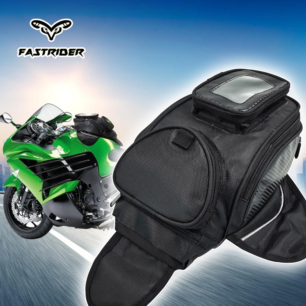 MR CHAOS Motorcycle tank bag Oil Fuel Bag Magnetic moto saddle luggage GPS Phone Bag Bigger Window suitcase For iphone Samsung