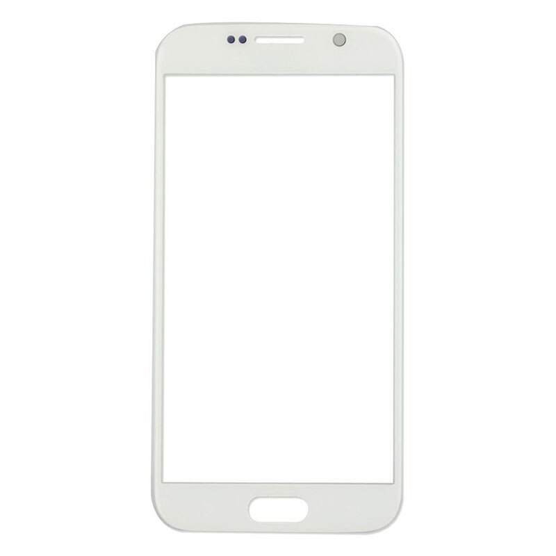 Outer Glass For Samsung Galaxy S6/S6 Edge Front Touch Screen Front Glass Panel Phone Replacement Parts+ Adhesive