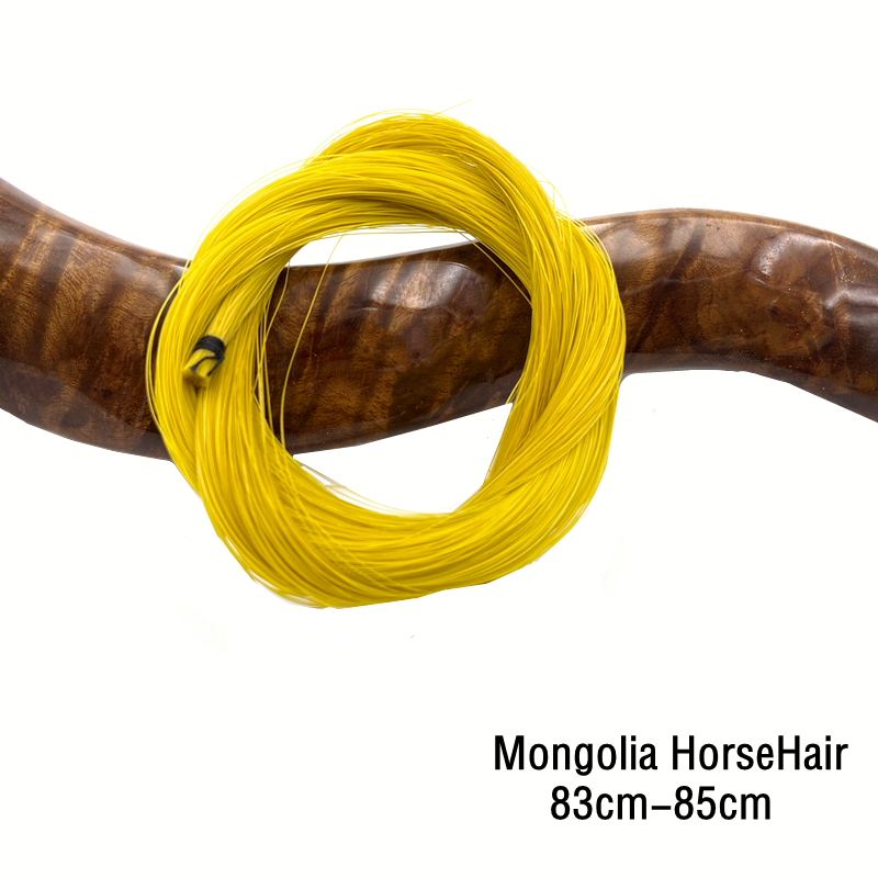 50g migliore qualità stomone siberiano//Mongolia crine di cavallo naturale, viola violino violoncello basso arco capelli coda di cavallo: giallo
