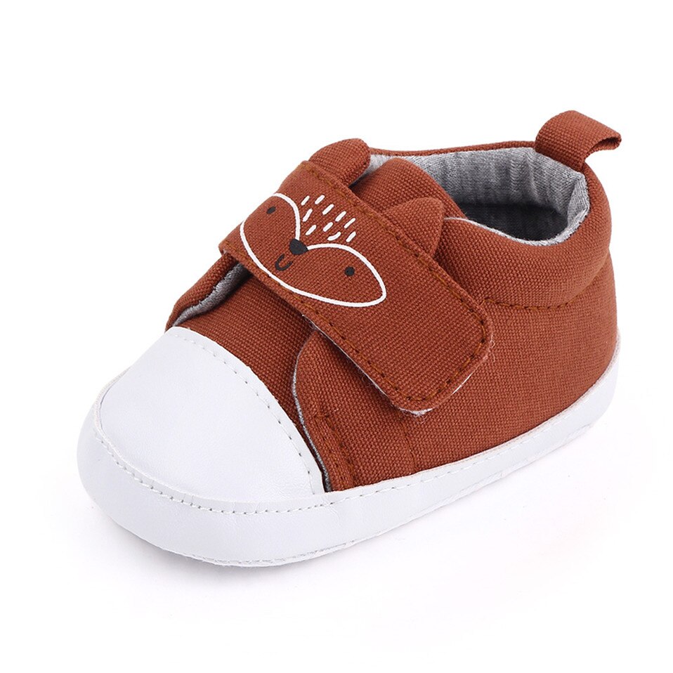 First Walkers Baby Shoes For Toddler Bebes Boys Girls Cute Non-slip Soft Bottom Shoes Spring & Autumn kids Walkers: Brown / 12