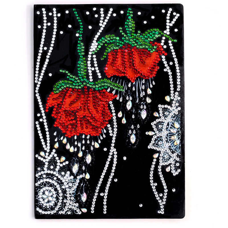 5D DIY Diamant Malerei Notizbücher Spezielle bilden Neuheiten Tagebuch Buch Diamant Stickerei A5 Mosaik Malerei Dekor: bi ji ben-15