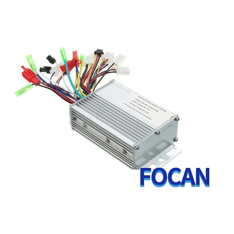 FOCAN accessori per bici elettriche di alta qualità Controller motore Brushless DC 36V/48V 350W per Scooter elettrico per bici elettrica: 60V