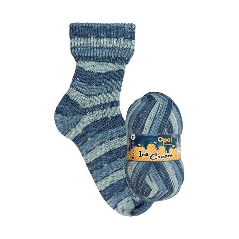 Opal Ice cream Sock Yarn 75% wool, 25% polyamide/ Nylon socks knitting yarn: 9695