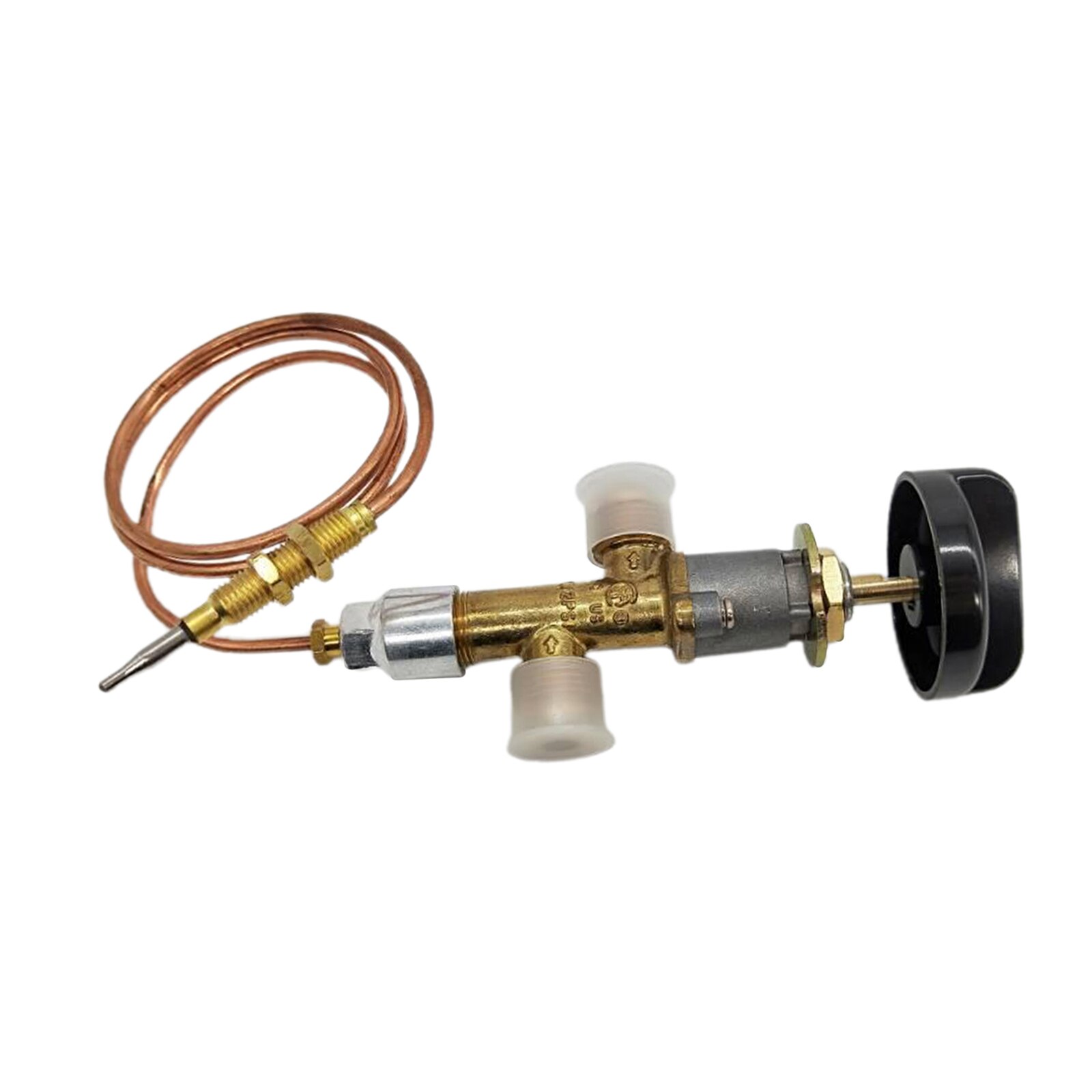 Propane Fireplace Fire Pit Gas Control Valve with Thermocouple Knob Switch Propane Fits for Gas Grill, Heater, Fire Pit
