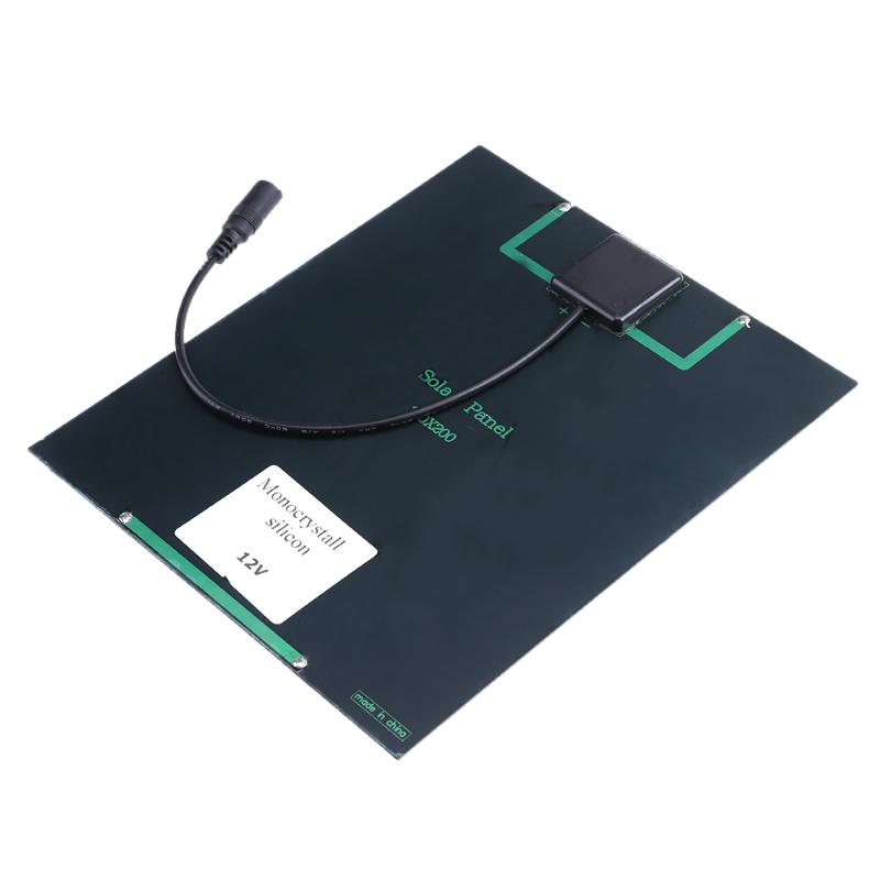 6W DC 12V Output Solar Power Panel Battery Charger Panel DIY Power Panel for emergency lights advertising lights traffic light