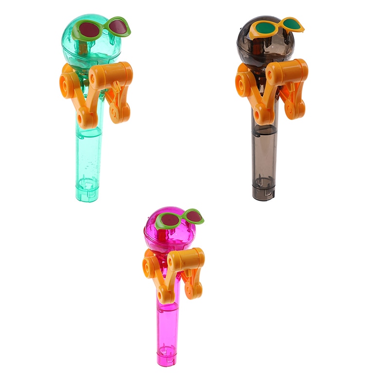 18.5*9cm Lollipop Holder Decompression Toys Lollipop Robot toy Random Colors