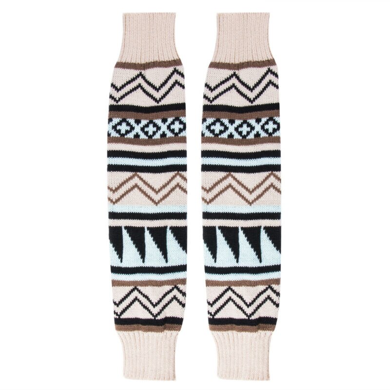 Yogasokken voor dames, gebreid, lang, sport, beenwarmers, fitnessstudio, fitness, dansen, vrouwelijke meisjes, dagelijks dragen, training, houdt warm, Latijns-Amerikaans dansen, paars, 43