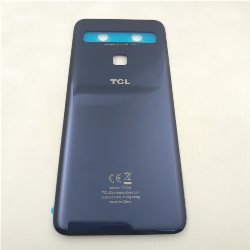 Per TCL 10L T770H batteria di vetro originale coperchio posteriore alloggiamento dello sportello sostituzione della custodia posteriore per TCL T770H coperchio della batteria