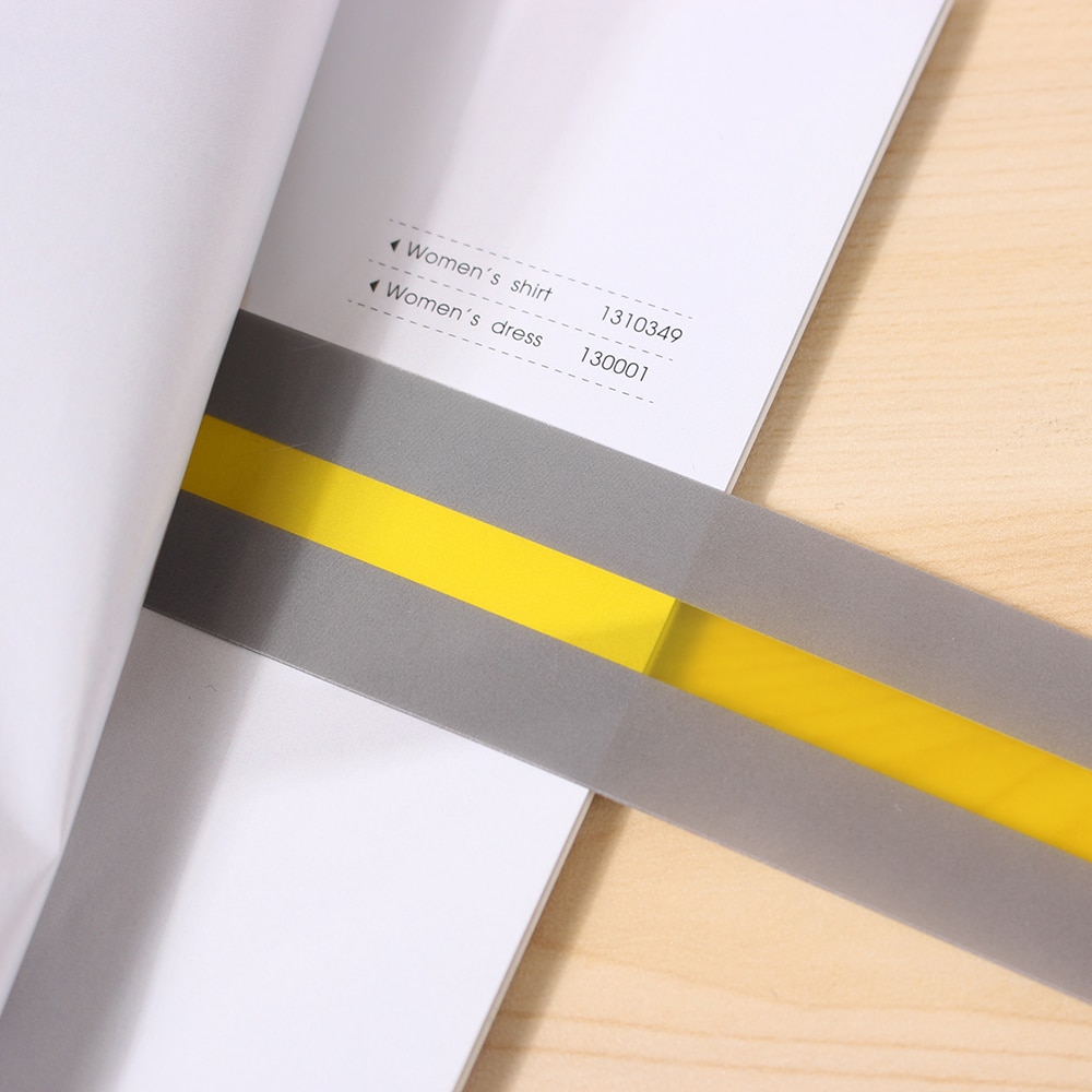 10Pcs Reading Guide Strips Highlighter Colored Overlays Bookmark Read Strips For Student Teacher Dyslexia People School supplies