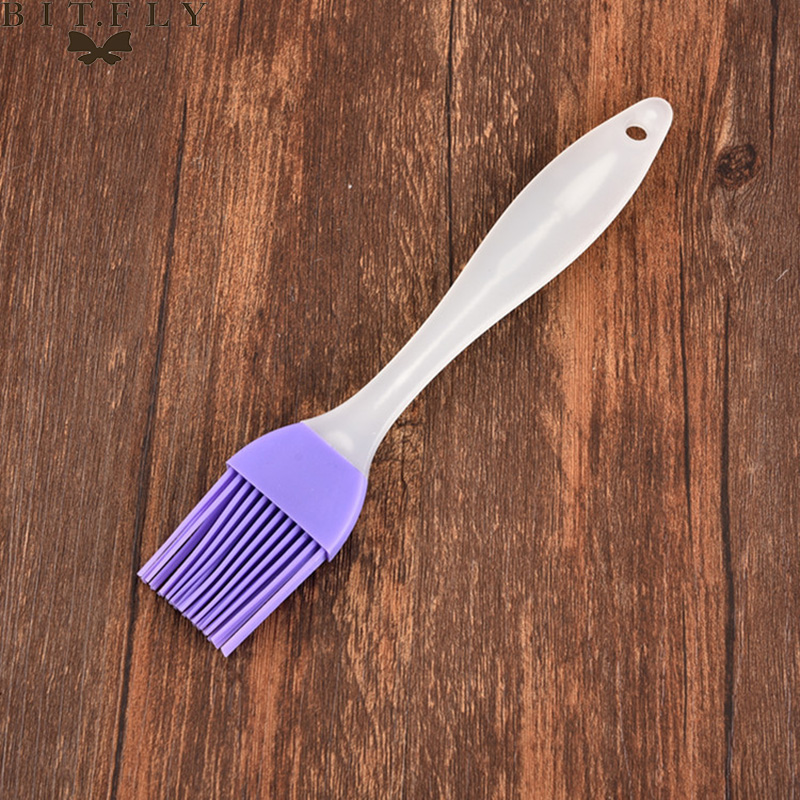 1pcs Silicone Basting Pastry Brush Oil Brushes Baking Bakeware Bread Cake Cook Brushes BBQ Brush Kitchen Safety Baking Tools: 6