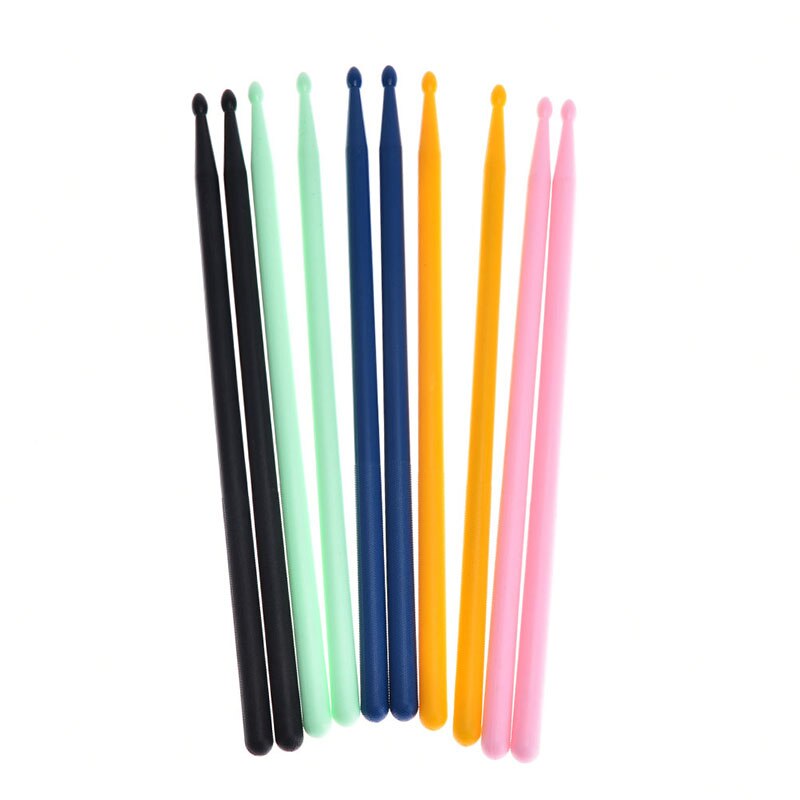 Professionele Drumsticks Nylon Drum Stok Set Lichtgewicht Muziekinstrument Drumsticks Kleur Willekeurig 1 Paar